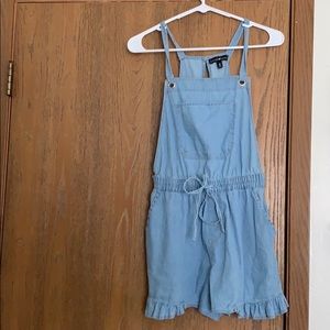 Denim romper